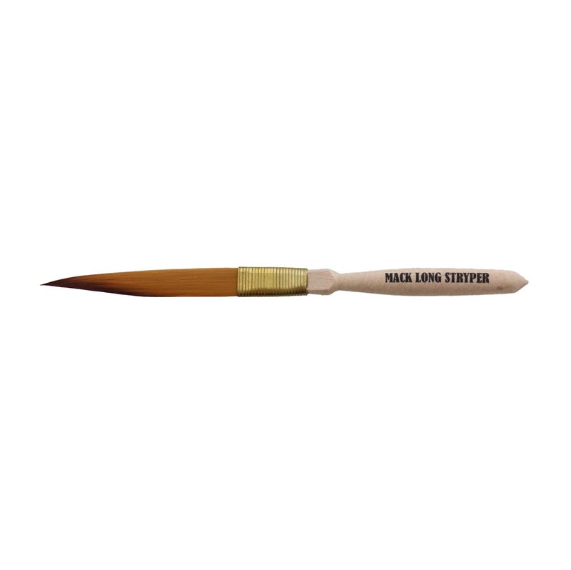 Mack Brush Andrew Mack Long Stryper Series 1111 Pinstriping Brush Size 0 - Image 1